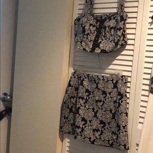 Two piece skirt and top